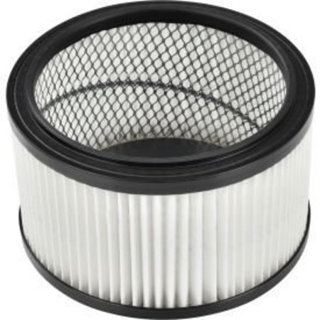 GLOBAL EQUIPMENT Cartridge Filter For 6.6 Gallon Wet/Dry Vacuums GLQ-H1801